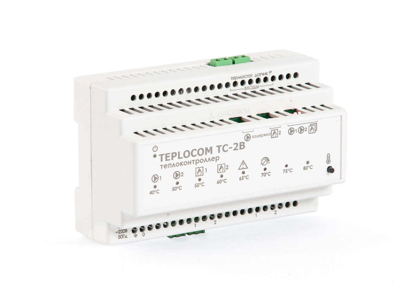 Теплоконтроллер для каскада котлов TEPLOCOM Каскад TC-2B