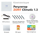 ZONT Climatic 1.3 Погодозависимый автоматический GSM / Wi-Fi регулятор (1 ГВС + 3 прямых/смесительных) с доставкой в Бийск